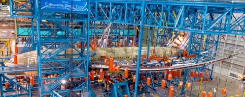 描述: Aircraft structural test